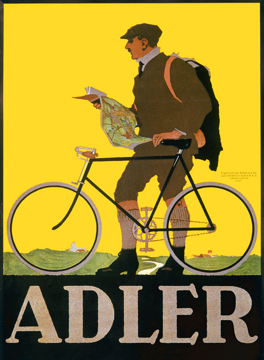 Adler Bicycle Poster 0000-6071