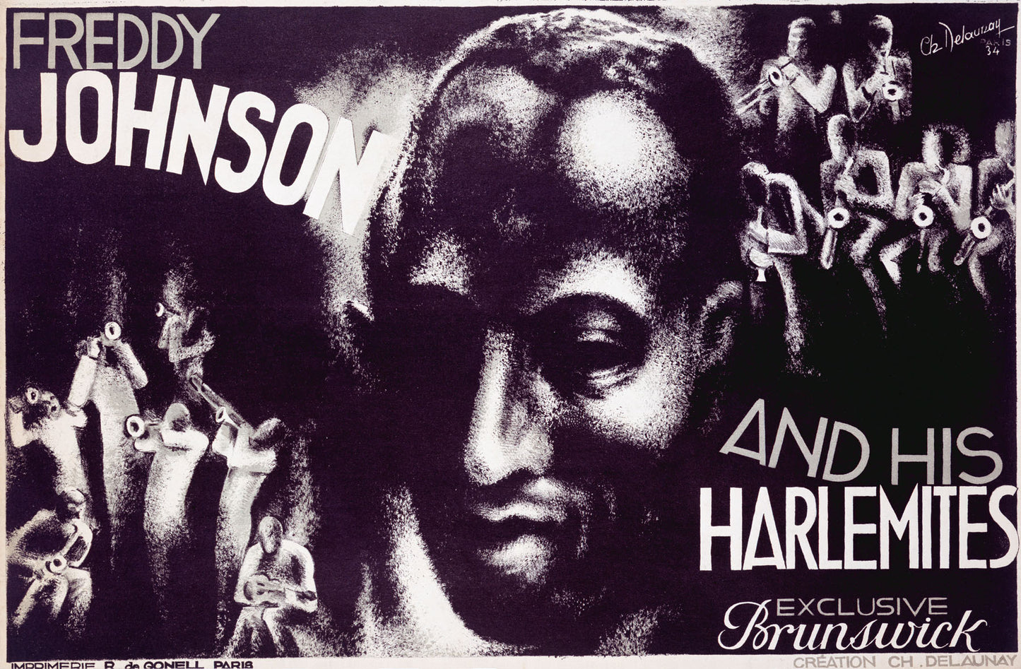 Freddy Johnson Vintage Poster 0002-2559