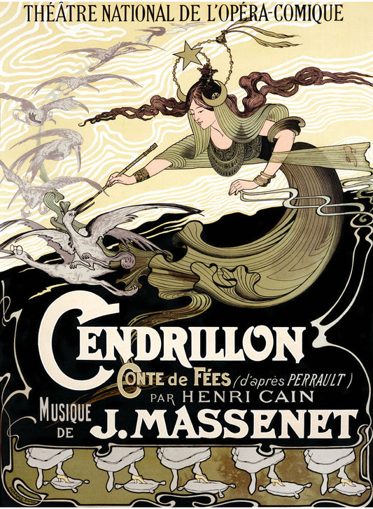 Cendrillon Theatre Vintage Poster 0002-2641