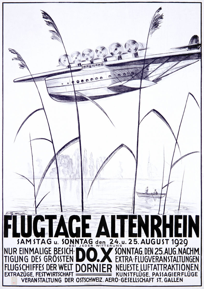 Flugtage Altenrhein Vintage Poster 0002-2667