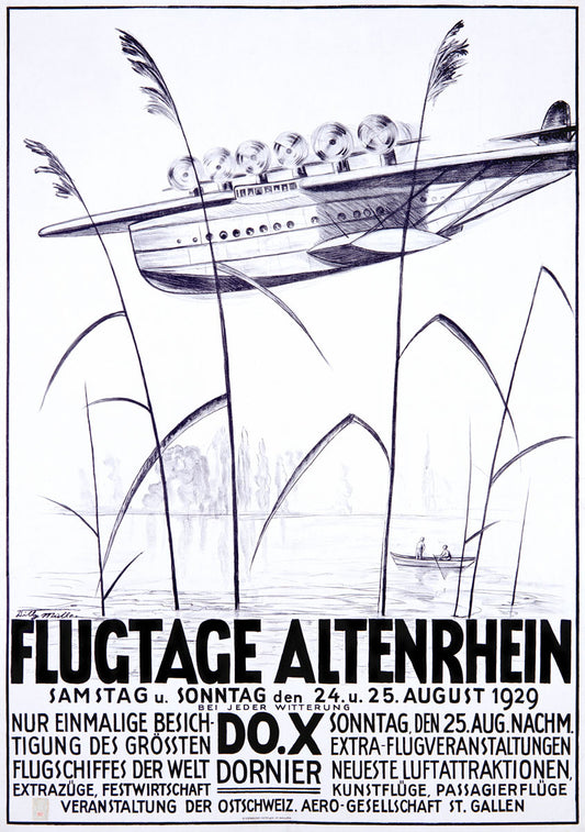 Flugtage Altenrhein Vintage Poster 0002-2667