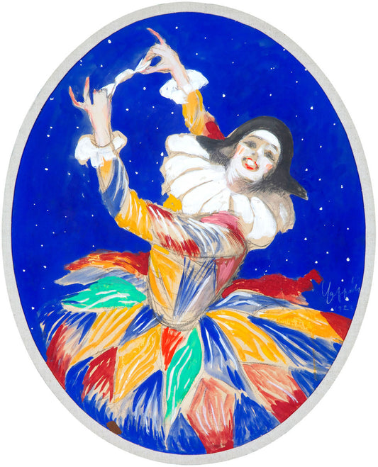 Dancer with colorful dress 0003-7235
