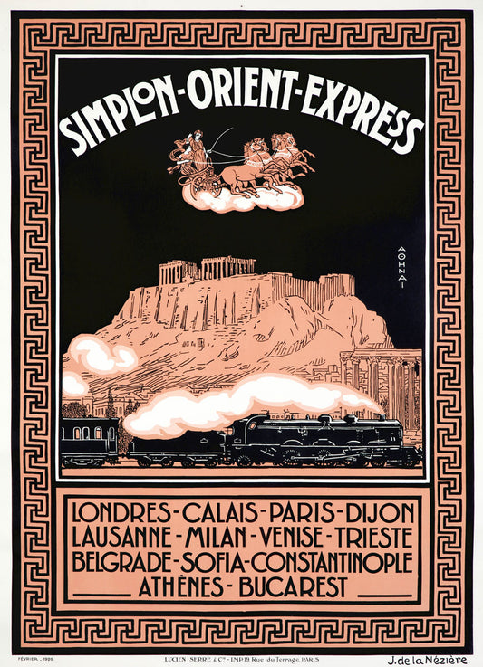 Simplon Orient Express/Londres 0003-7349