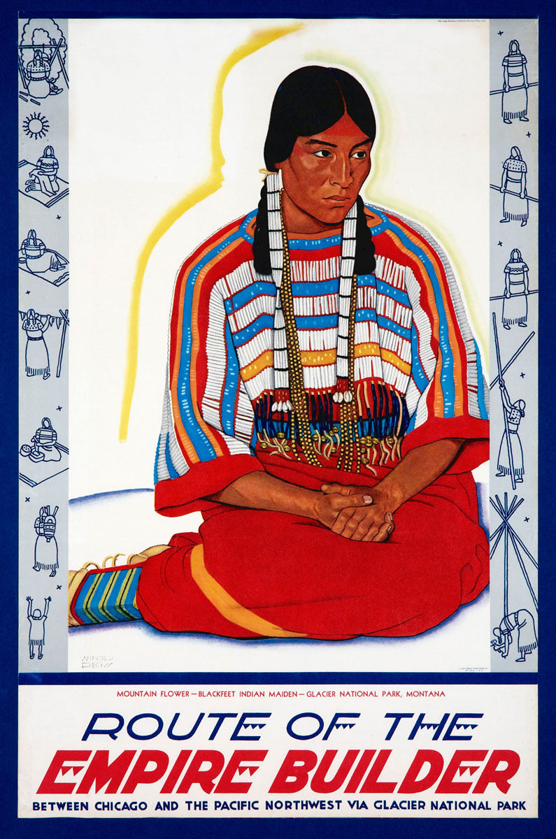 Route of the Empire Builder 0003-7420