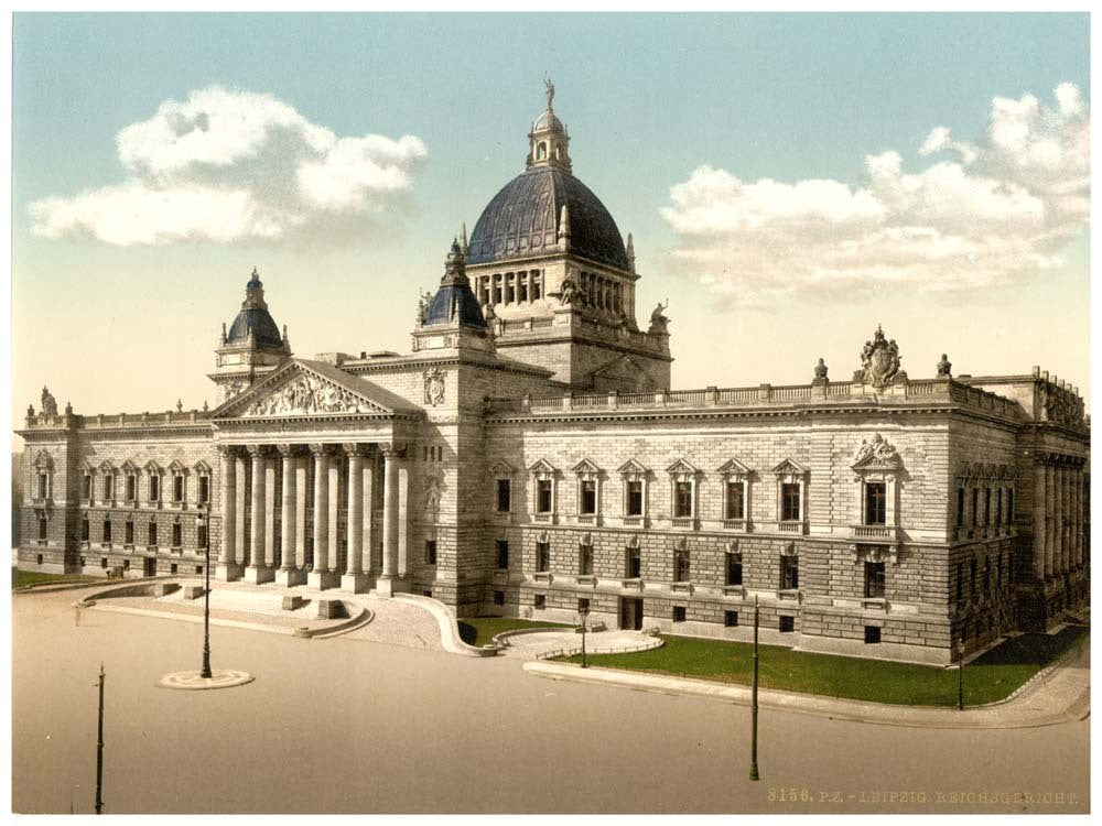 Reichsgericht, Leipsig (i.e., Leipzig), Saxony, Germany 0400-3572