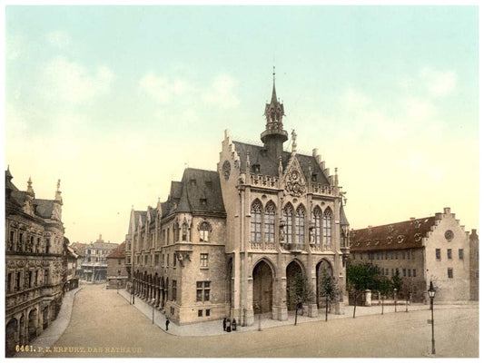 Town hall, Erfurt, Thuringia, Germany 0400-3678