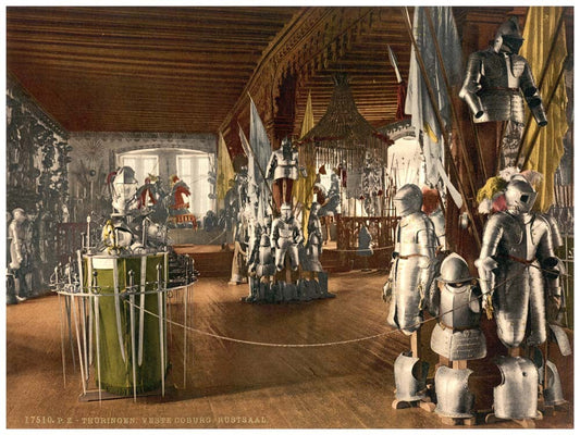 Veste Coburg Rostsaal (i.e., Rüstsaal), Thuringia, Germany 0400-3734