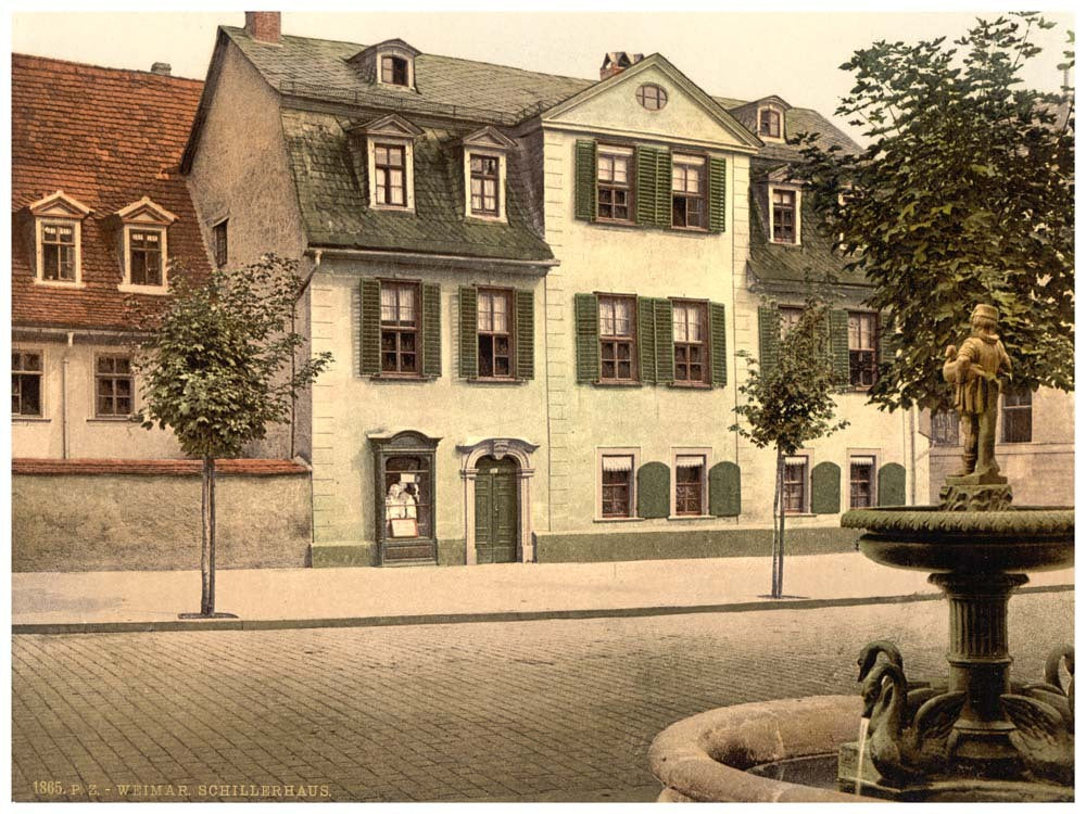 Schiller's House, Weimar, Thuringia, Germany 0400-3747
