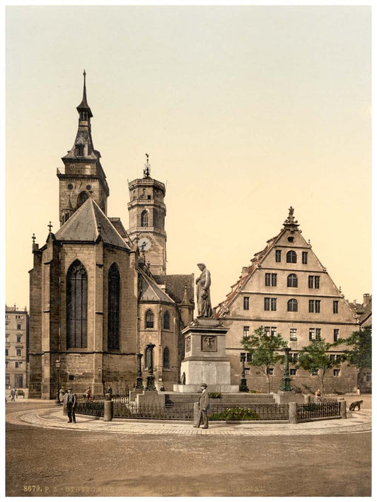 Stiftkirche, Stuttgart, Wurtemburg, Germany 0400-3766