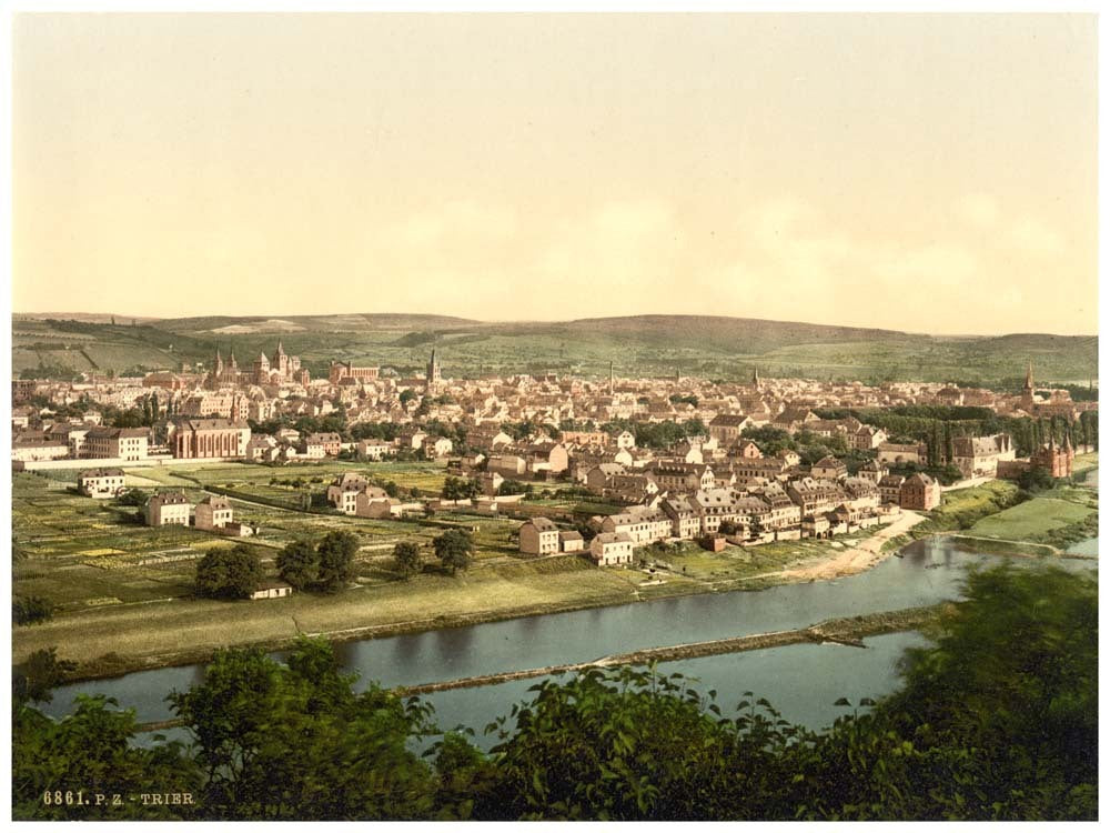 Trier (Treves), Moselle, valley of, Germany 0400-3819