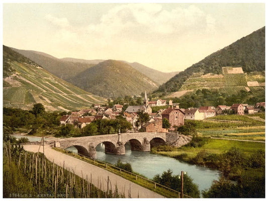 Rech, Ahrthal (i.e., Ahrtal), the Rhine, Germany 0400-3972