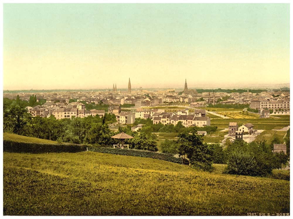 Bonn, the Rhine, Germany 0400-3986