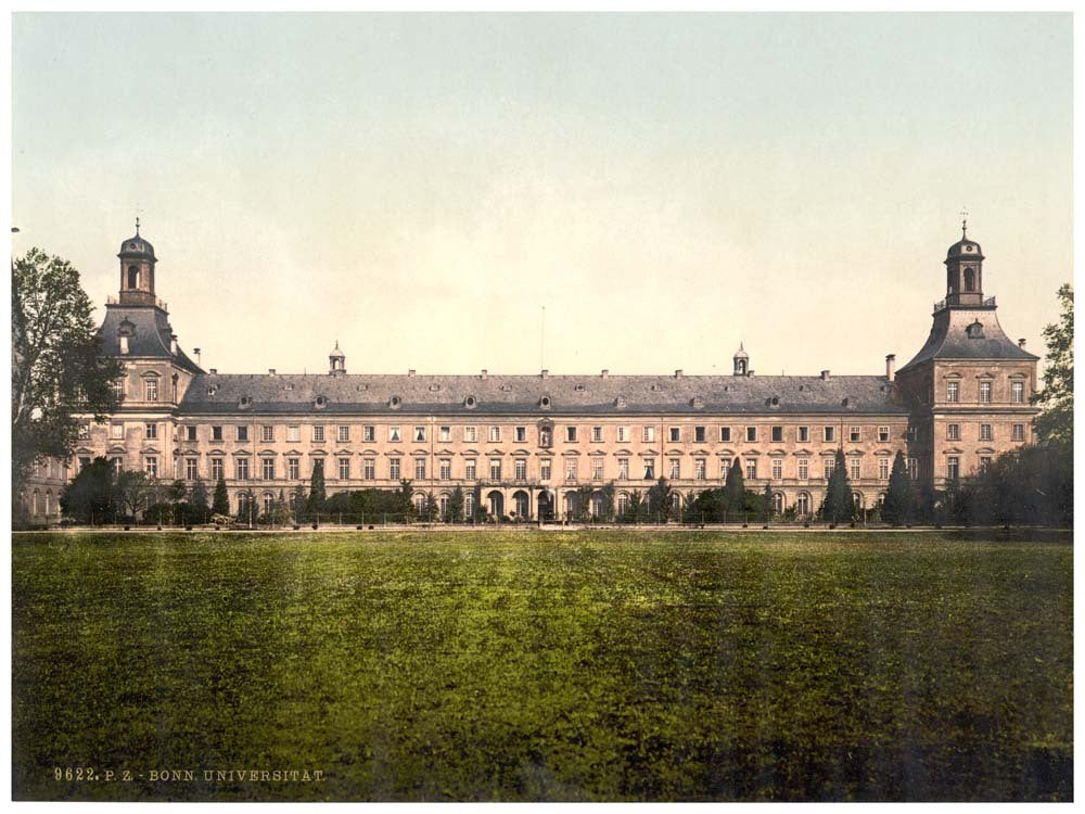 University, Bonn, the Rhine, Germany 0400-3988