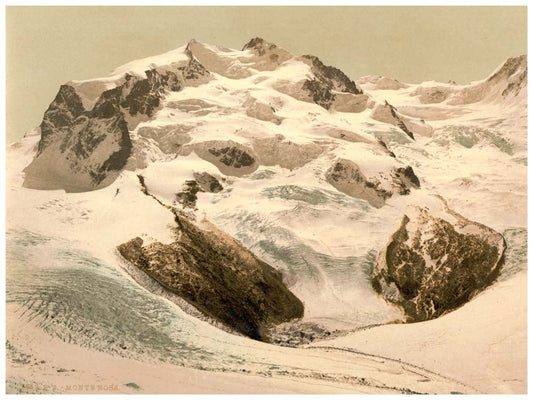 Monte Rosa, Valais, Alps of, Switzerland 0400-4520