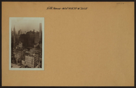 General view: 5th Avenue - W. 48th Street - W. 51st Street.