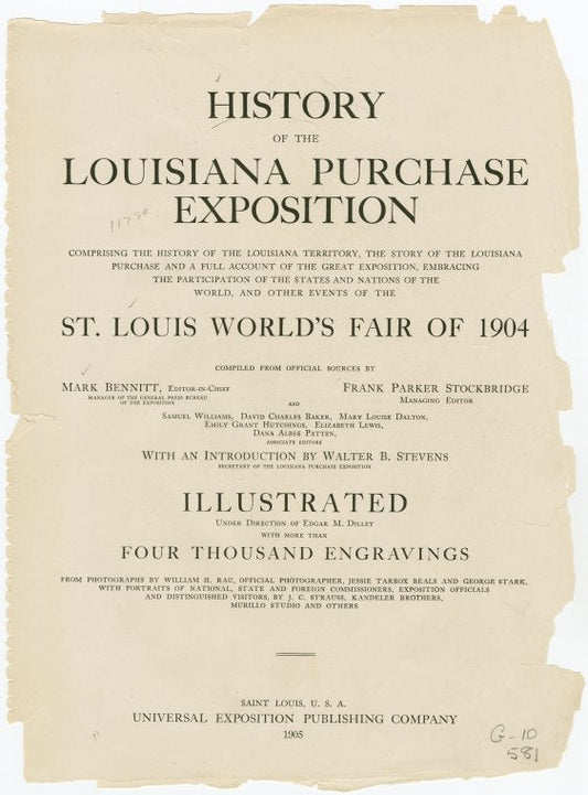 History of the Louisiana purchase exposition, ...