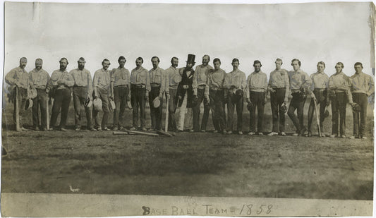 Base ball team, 1858.