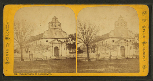 Catholic church. St. Augustine, Fla.