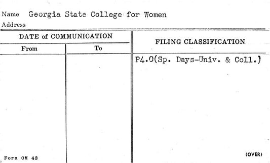 Georgia State College for Women