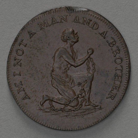 "Am I Not a Man and a Brother" token