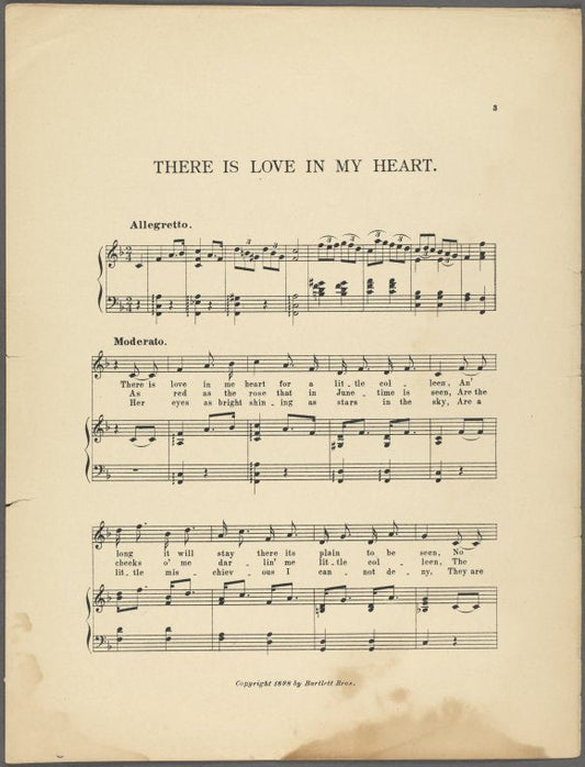There is love in my heart