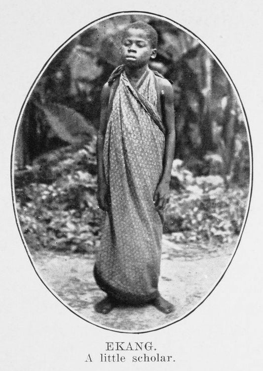 Ekang; A little scholar