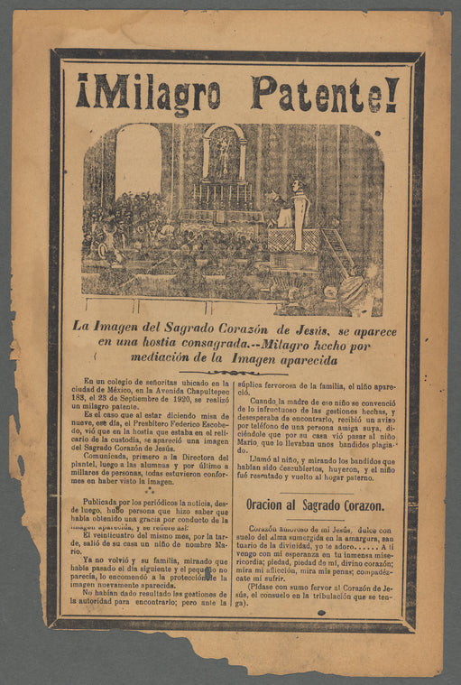 ¡Milagro Patente!