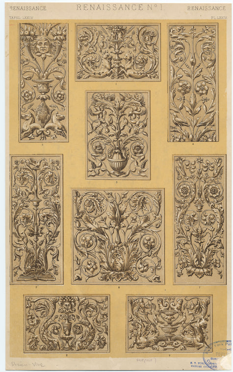 Decorative design, Renaissance