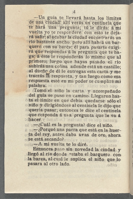 El Niño Valeroso. Cuento.