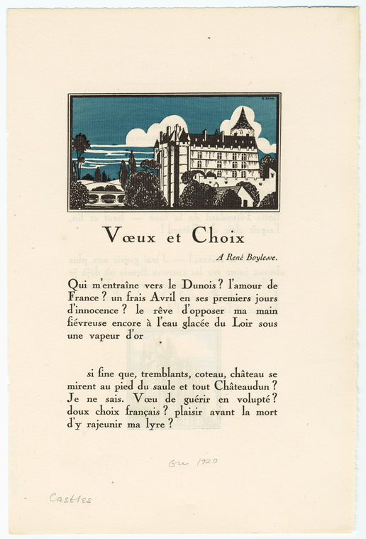 Castle, Chateâudun, France