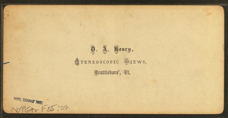 General view of Brattleboro, Vermont.