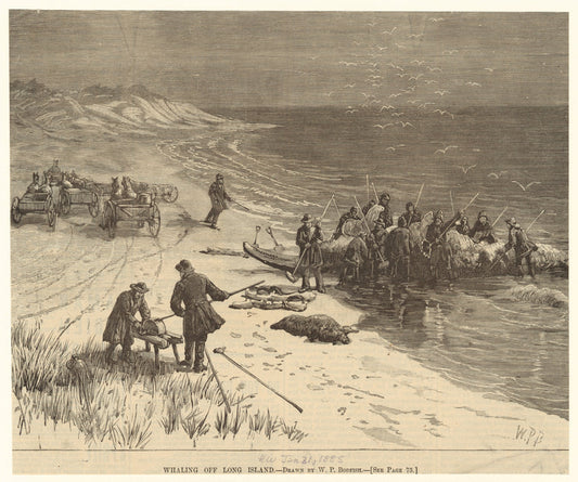 Whaling off Long Island