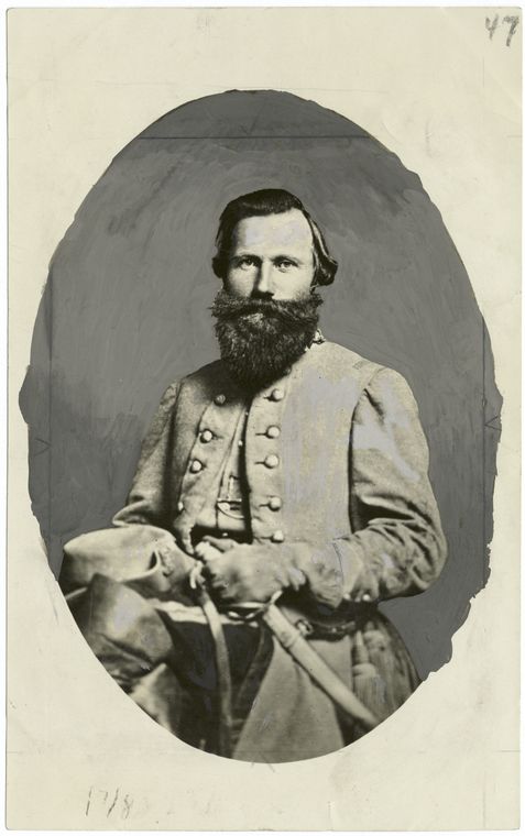General James Ewell Brown Stuart, 1833-64.