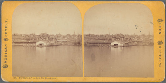 Burlington, Vt., from the Break-water
