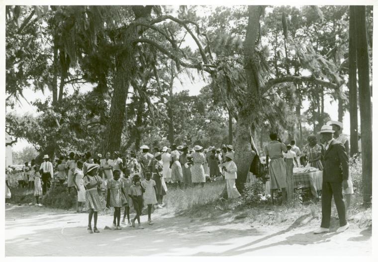 Fourth of July celebration, St. Helena Island, South Carolina.