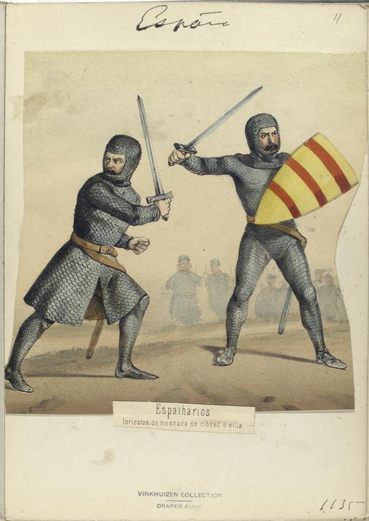 Espatharios - loricatos, de mesnada de cibdad ó villa ([Año] 1135)