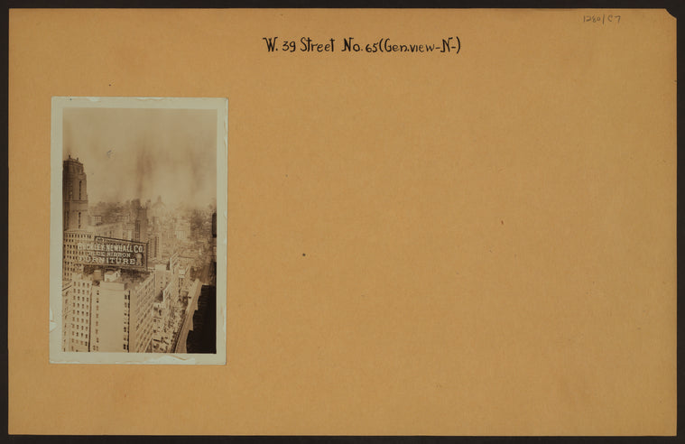 General view - [Manhattan - 39th Street (West) - 6th Avenue (North).]