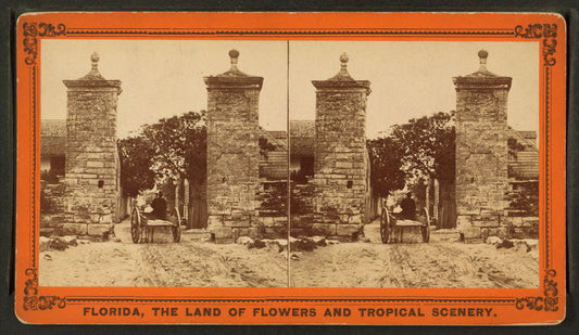 City gates, looking into St. George Street.