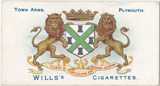 Town arms, Plymouth.