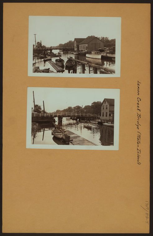 Bridges - Lemon Creek Bridge - Staten Island [Richmond - Johnston Terrace.]