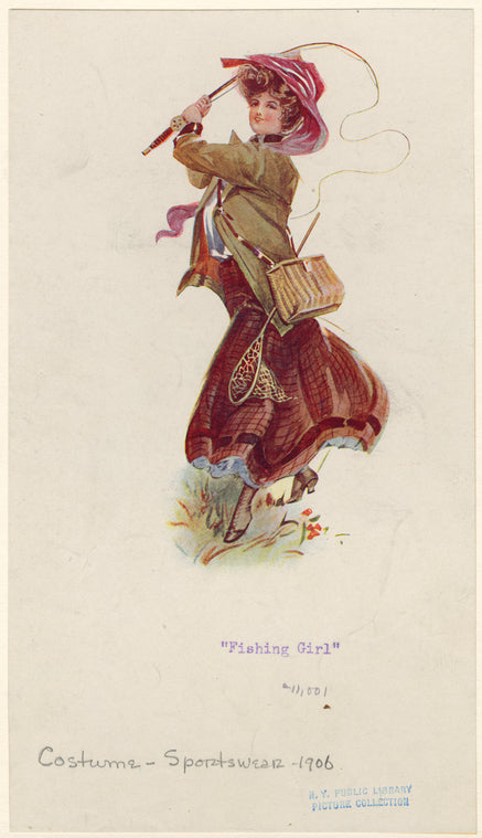 "Fishing girl"