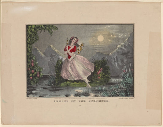 Cerito [sic] in the Sylphide