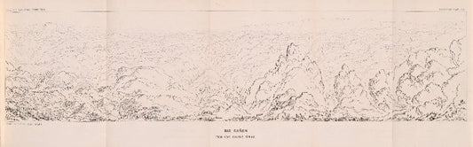 Colorado Expedition - Panoramic View no. 5 - Big Cañon - from near Hualpais Spring.