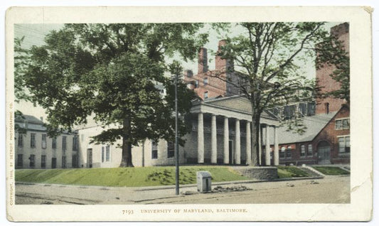 University of Maryland, Baltimore, Md.
