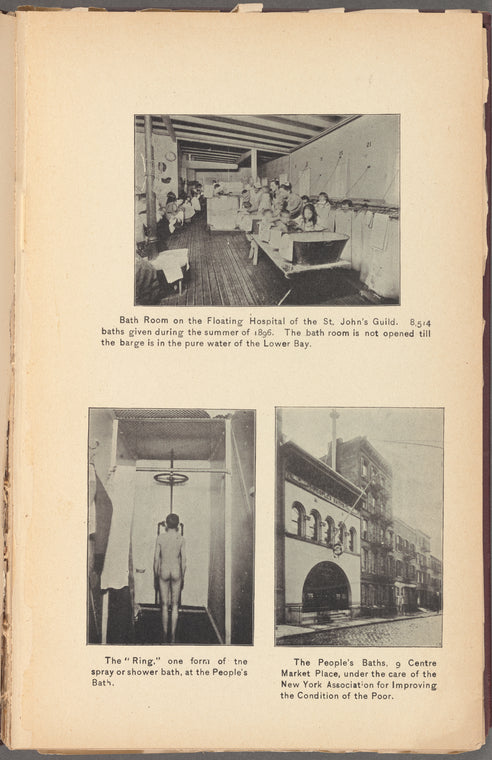 The ‘Ring: one form of spray or shower bath at the people’s bath