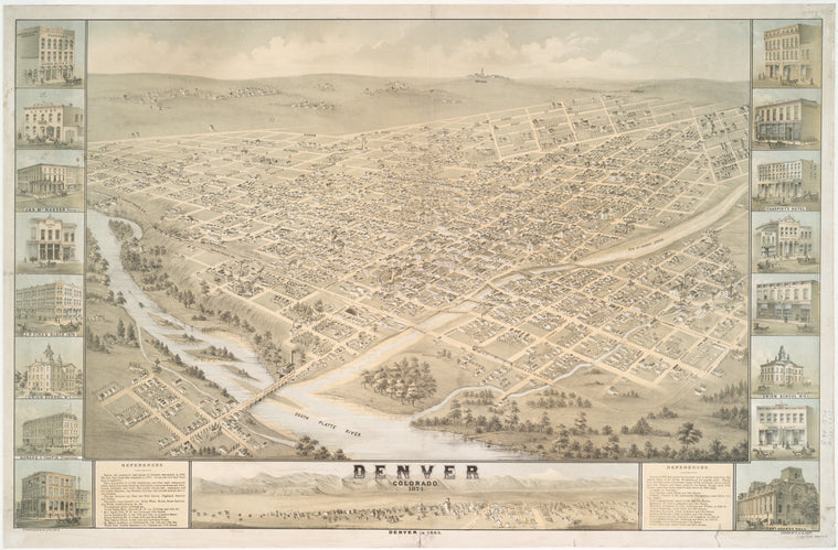 Denver, Colorado, 1874