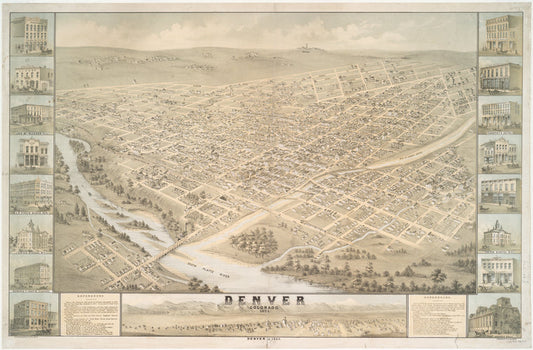 Denver, Colorado, 1874