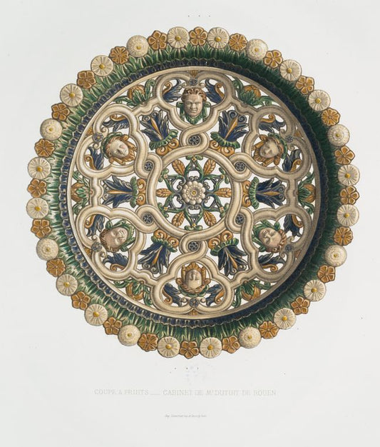 Coupe à fruits, cabinet de Mr. Dutuit de Rouen.