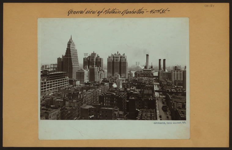 General view - Midtown Manhattan - 42nd Street - [Tudor City.]