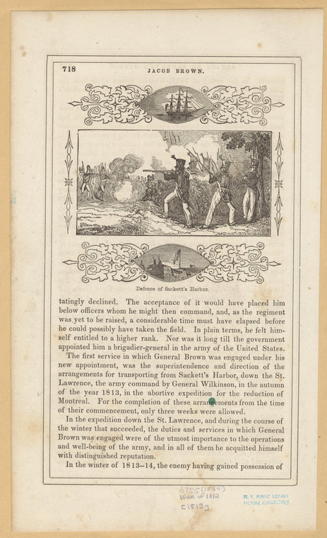 Defence of Sackett's Harbor